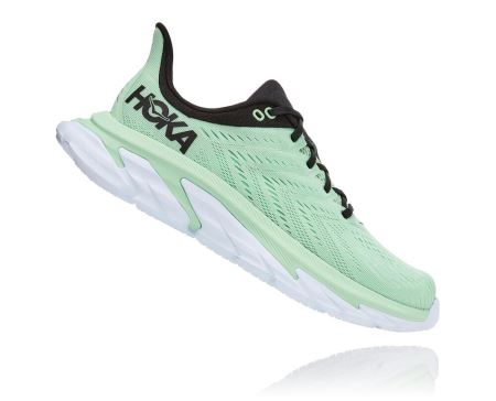 Hoka One One Clifton Edge Barbati - Adidasi Alergare Pe Drum Verzi Gri | RO-9YAA66T